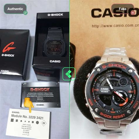 how to tell a fake casio g shock watch|casio g shock stockist.